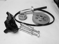 5011A-LS-MOTORPLATE   SINGLE BOLT    LS Belt Drive   Fuel Pump Belt Drive all Popular Pumps -